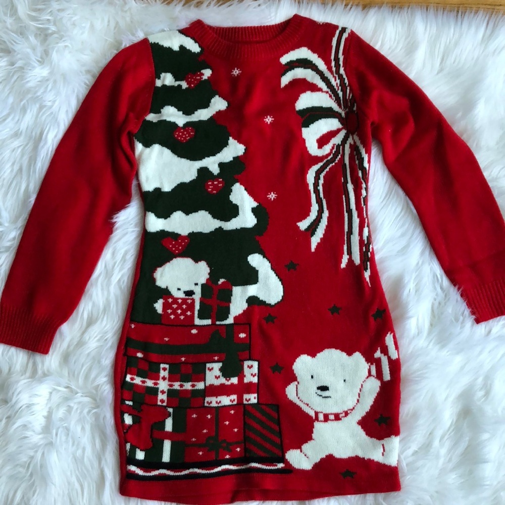 Christmas dress sweater